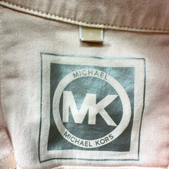 Michael Kors Pink Jean Jacket - Picture 3 of 4
